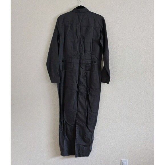 Outerknown Jumpsuit Size M Dark Gray S.E.A. Sea Suit Coveralls Linen Blend New - Picture 5 of 8